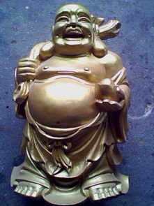 弥勒佛木制工艺品008 木质艺韵中的宽容与喜乐
